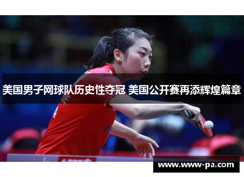 美国男子网球队历史性夺冠 美国公开赛再添辉煌篇章