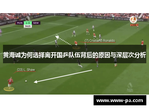 黄海诚为何选择离开国乒队伍背后的原因与深层次分析